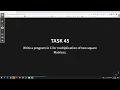 How to do multiplication of two square Matrices in C - Week 9