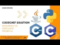 CodeChef Problem Monopoly in Chefland Solution in Python C C and Java START66 Code Kitchen