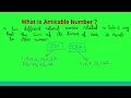 What is an Amicable Number Math Fact Very few people know this