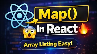 Array Listing in React Using Map React JS Tutorial in Hindi