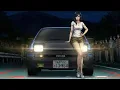 Lagu Initial D Anime - AE86 Akina Downhill Record Run Hyper Eurobeat X City Pop | AMV