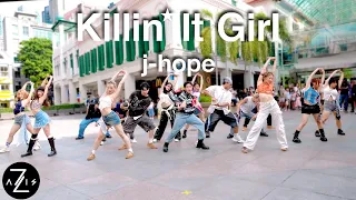 KPOP IN PUBLIC ONE TAKE J Hope Killin It Girl DANCE COVER Z AXIS FROM SINGAPORE  KPOP IN PUBLIC ONE TAKE J Hope Killin It Girl DANCE COVER Z AXIS FROM SINGAPORE