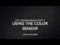 EV3 Programming - Using the Color Sensor