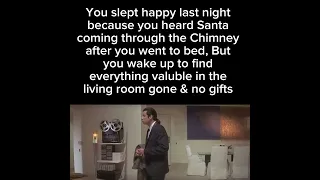 John Travolta Confused meme santa