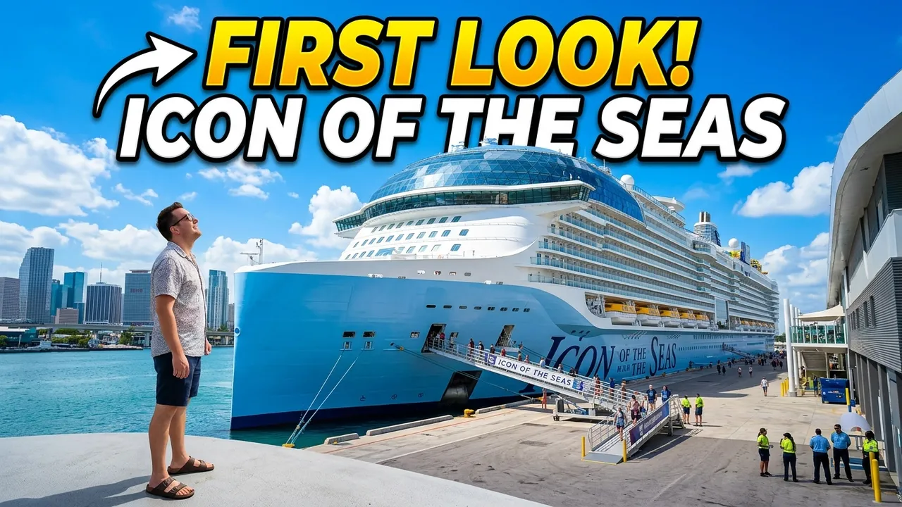 Your First Look At Icon Of The Seas | Embarkation Day Highlights