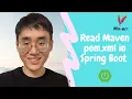 Read Maven pom xml in Spring Boot Spring Boot Tutorial 2021