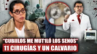 “Me mutiló los senøs”: Paciente de Gabriel Cubillos rompe silencio y REVELA calvario de 11 cirugías