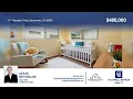 Just Listed 117 Waterglen Circle Sacramento Ca 95826 480 000