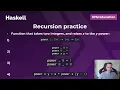 Introduction to Haskell - Part 6 Recursion Folds
