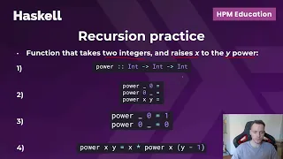 Introduction to Haskell - Part 6 Recursion Folds