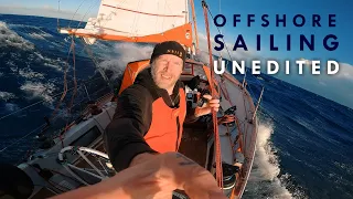 Sailing OFFSHORE for 30 minutes UNEDITED one-shot!