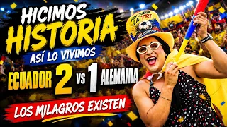 ¡NADIE LO PODÍA CREER! Ecuador venció 2-1 a Alemania 🇪🇨😱