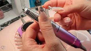 Shein nail haul Watch me testing and picking my favourite E-file from Shein