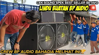 Download LINDU BUATAN BP AUDIO 🚨Cek Sound Spek Best Seller Betavo - crew bp audio bahagia melihat ini 🏆 MP3