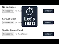 Speed Test Laravel CSV Large Files in 3 Ways