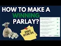 Download Lagu How to Make a Winning Parlay? —  Sports Betting 101: Episode 2