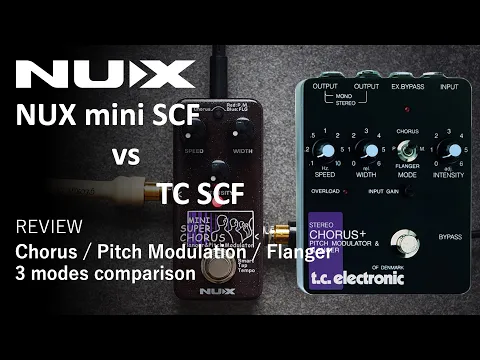 Nux Mini SCF (Stereo Chorus) | Delicious Audio