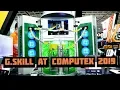 G Skill at Computex 2019 X570 builds and breakneck RAM speeds