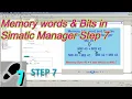 Memory Bits words in Simatic Manager and TIA Portal Tutorial PLC Programming Tutorials