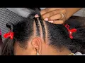 How to Small Braided Updo
