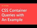 Intro to Container Queries in