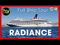Carnival Radiance s Deck-by-Deck Ship Tour and Review 4K Destination 4 Vacation