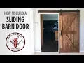 DIY Sliding Barn Door