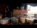 BOSS of STREET KITCHEN 100 POTS vs WOOD FIRE EXTREME JAMAICAN MEAT PILE
