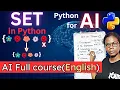 Day 11 Part 1 - Sets in Python Explained AI Course in English Python for Beginners