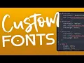 How to Add a Custom Fonts to Your Website HTML and CSS