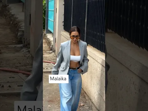 Malaika Arora got snapped in town, turning heads with her glam look #shorts #trending #youtubeshorts