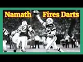 Namath Fires Darts Jets At Raiders 1972