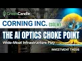 GLW The 200B AI Choke Point fiber optics leader Corning Inc
