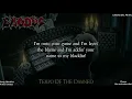 EXODUS - BLACKLIST (LYRICS ON SCREEN)
