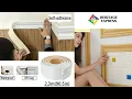 PE Foam 3D Wall Stickers Self Adhesive Wall Trim Line Waterproof Baseboard Wallpaper Border