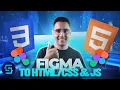 Figma to Html Css Javascript and mobile optimized