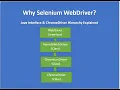 What is the Need of Selenium WebDriver Understanding Java Interface and ChromeDriver Hierarchy