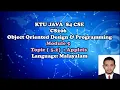 KTU Java OODP Module 5 - 5 2