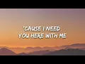 Marshmello, CHVRCHES - Here With Me (Lyrics)