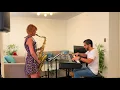 Lagu Sabor a mi - NADIA SAX \u0026  Lucho Quiroz - Saxophonist Mallorca