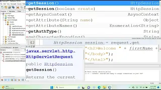 Activity 08 Session Management with Java Servlets - II