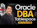 How To Manage Tablespace In Oracle Learn Oracle DBA Tablespace