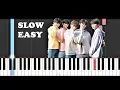 TXT - Our Summer (SLOW EASY PIANO TUTORIAL)