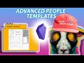 Advance People Template - Obsidian MD