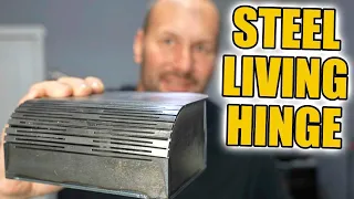 Can I Make A Steel Hinge Without Moving Parts?