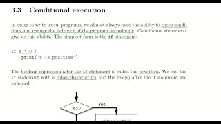 3 3 Conditional Execution