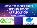 Dockerizing Spring Boot Application Spring Boot Docker Tutorial Deploy Java App in Docker