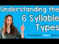 Six Syllable Types Explained Phonics Rules for Teachers Episode 5