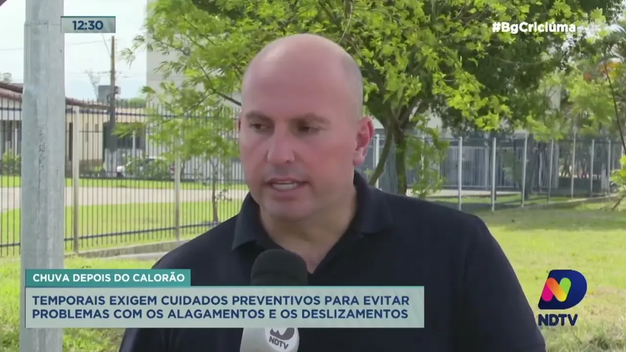 Temporais de verão exigem cuidados preventivos para evitar alagamentos e deslizamentos