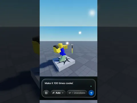 This is how to make Roblox game using AI π#roblox #robloxshorts #robloxdev #robloxgames